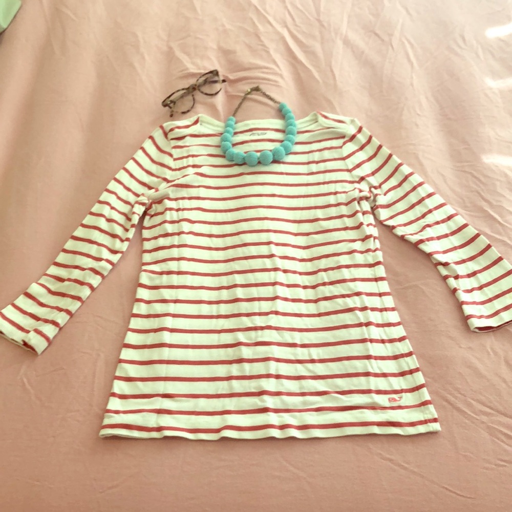 Striped Vineyard Vines shirt